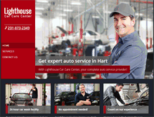 Tablet Screenshot of lighthousecarcare.com